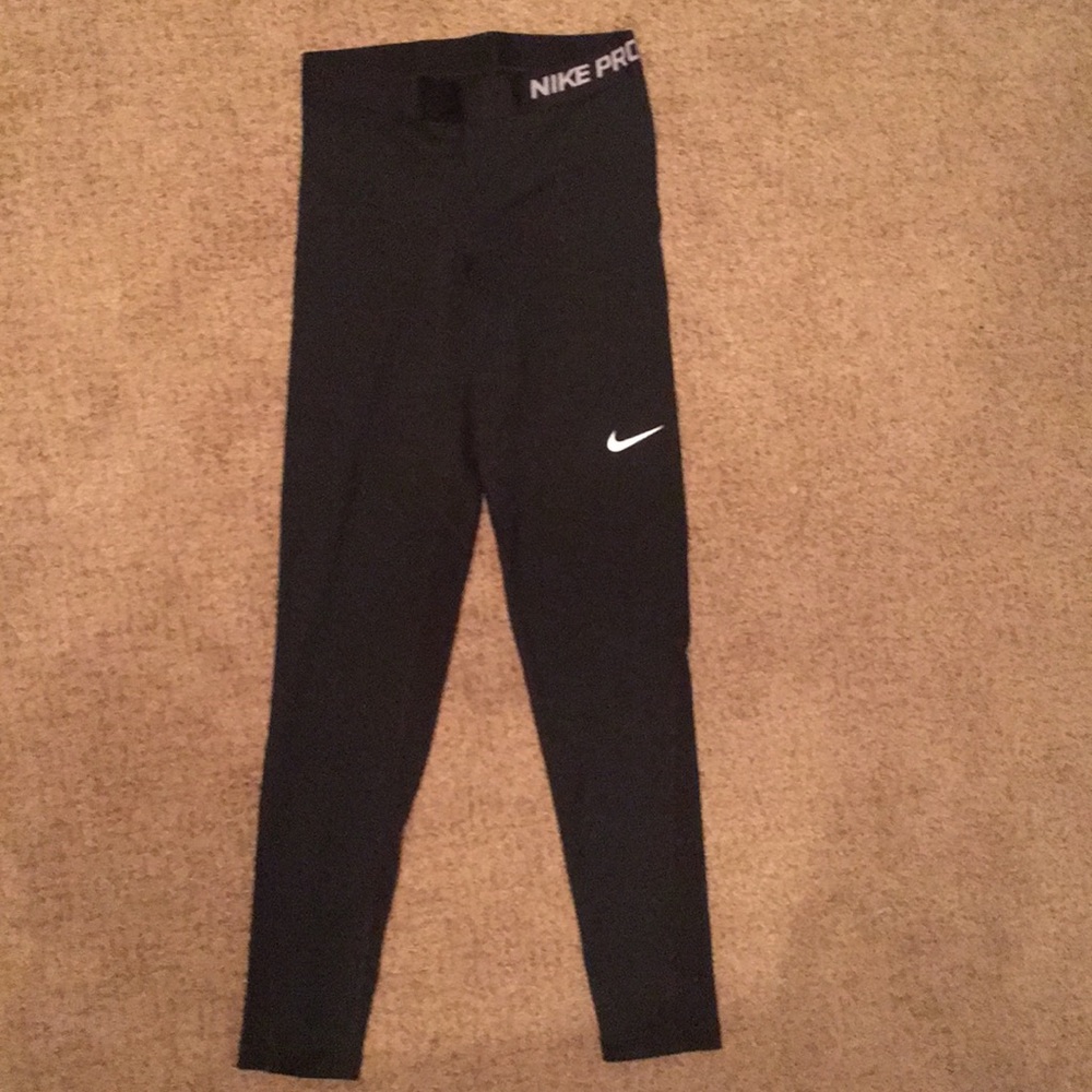 Black Nike Pro Hypercool Training Tights